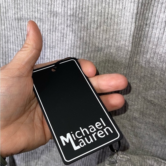 NWT Michael Lauren Jarrett Oversized Turtleneck Sweater Gray - Medium/large - Picture 9 of 12